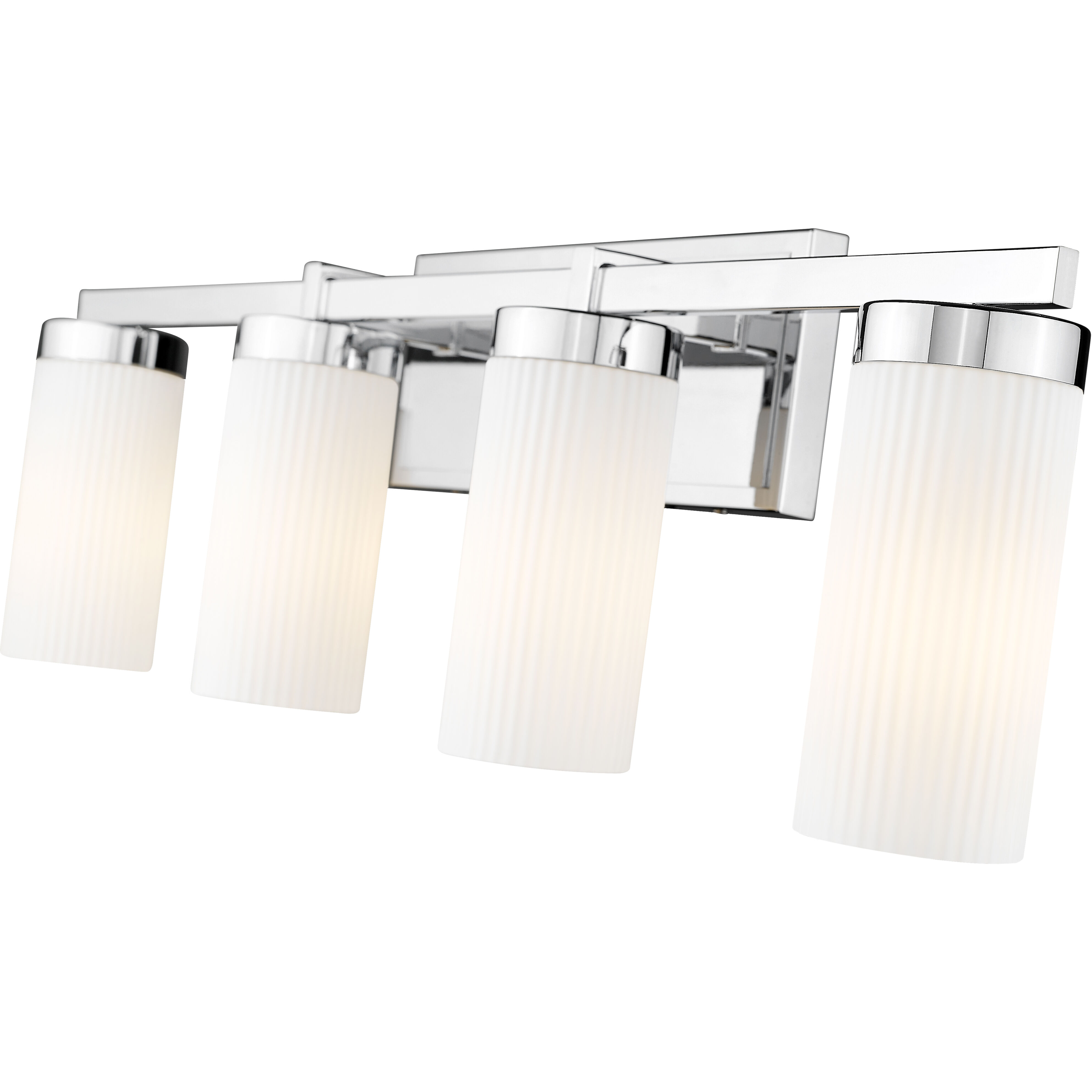 Danica 4 Light 29.5 inch Chrome Bath Vanity Light Wall Light