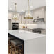 Prescott 4 Light 18 inch Rubbed Brass Pendant Ceiling Light in Rubbed Bronze
