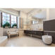 Aludra 4 Light 21 inch Chrome Vanity Wall Light in G9