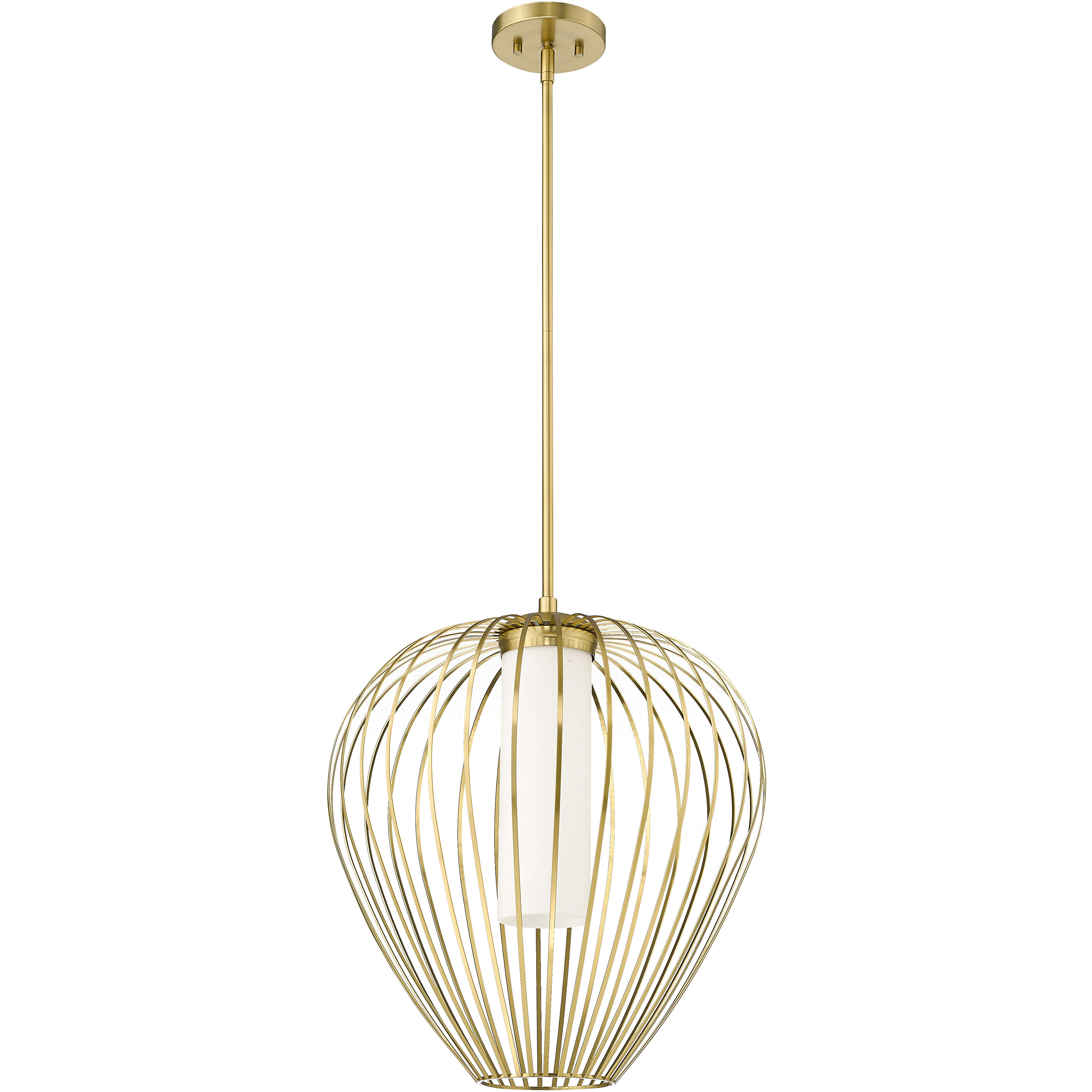 Savanti 1 Light 18 inch Modern Gold Pendant Ceiling Light
