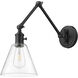 Gayson 1 Light 7.75 inch Matte Black Wall Sconce Wall Light
