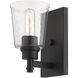 Bohin 1 Light 5 inch Matte Black Wall Sconce Wall Light