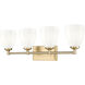 Oren 4 Light 31.00 inch Bathroom Vanity Light