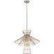 Alito 6 Light 25 inch Polished Nickel Chandelier Ceiling Light