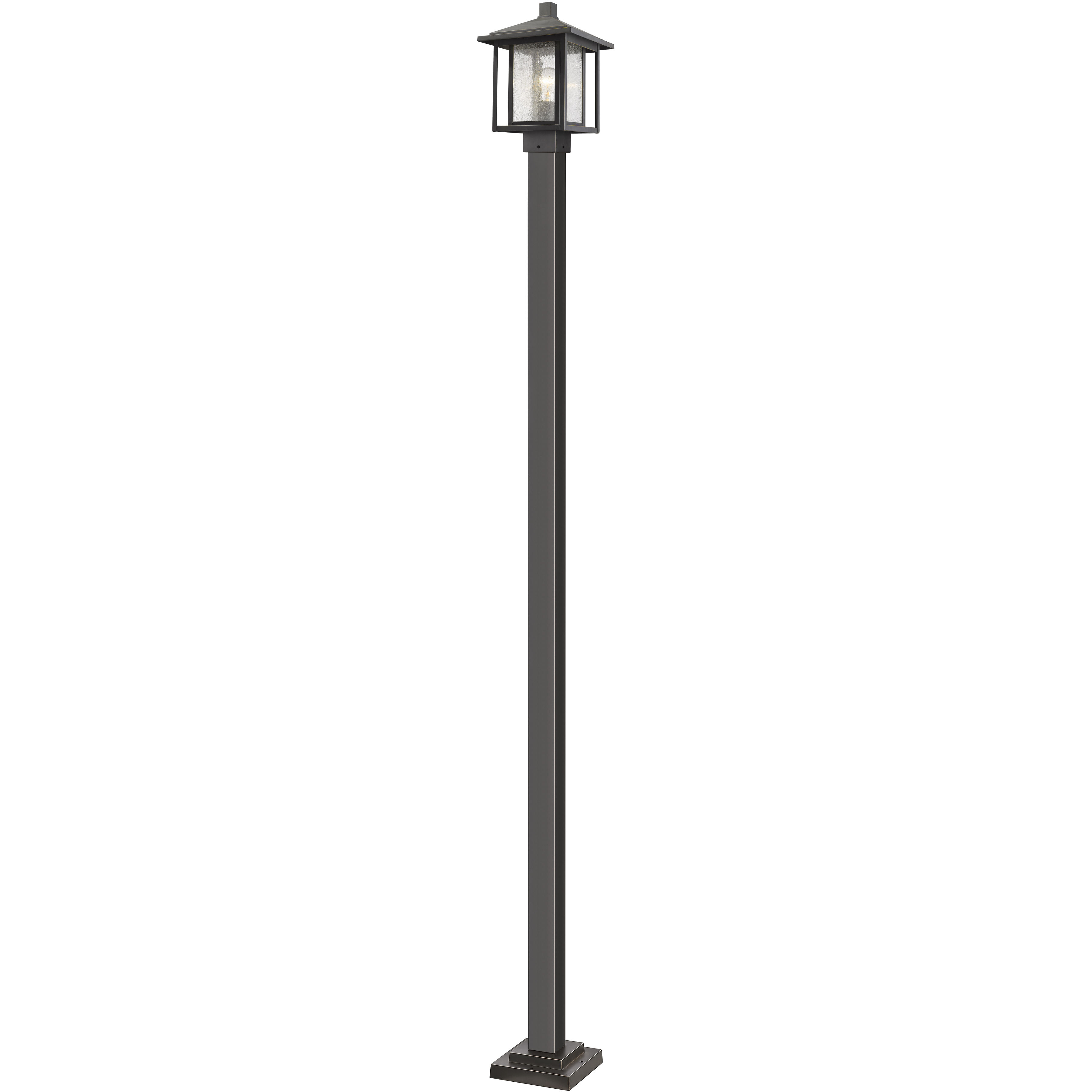 Aspen 1 Light 9.25 inch Post Light & Accessory
