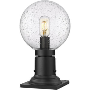Laurent 1 Light 13.5 inch Black Outdoor Pier Mounted Fixture