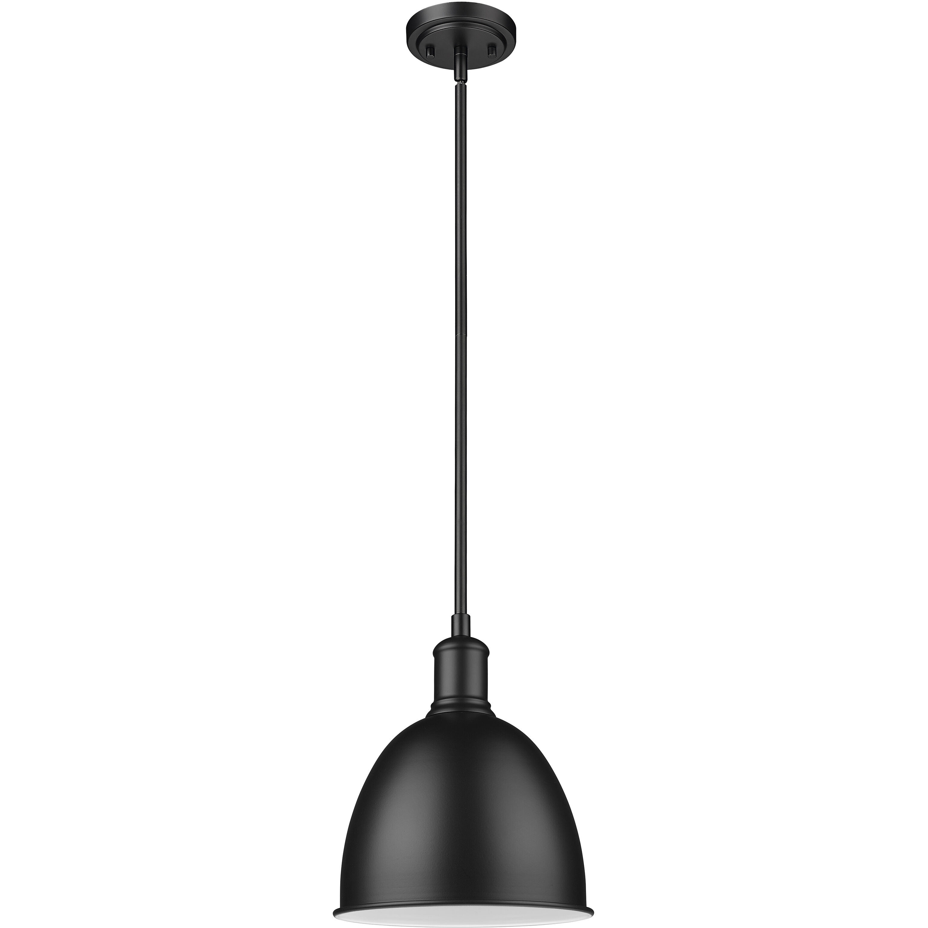 Sawyer 1 Light 8.25 inch Matte Black Pendant Ceiling Light