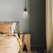 Wentworth 1 Light 7.5 inch Matte Black Pendant Ceiling Light