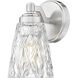 Andree Wall Sconce Wall Light in Brushed Nickel