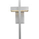 Luttrel LED 18 inch Silver Outdoor Wall Light