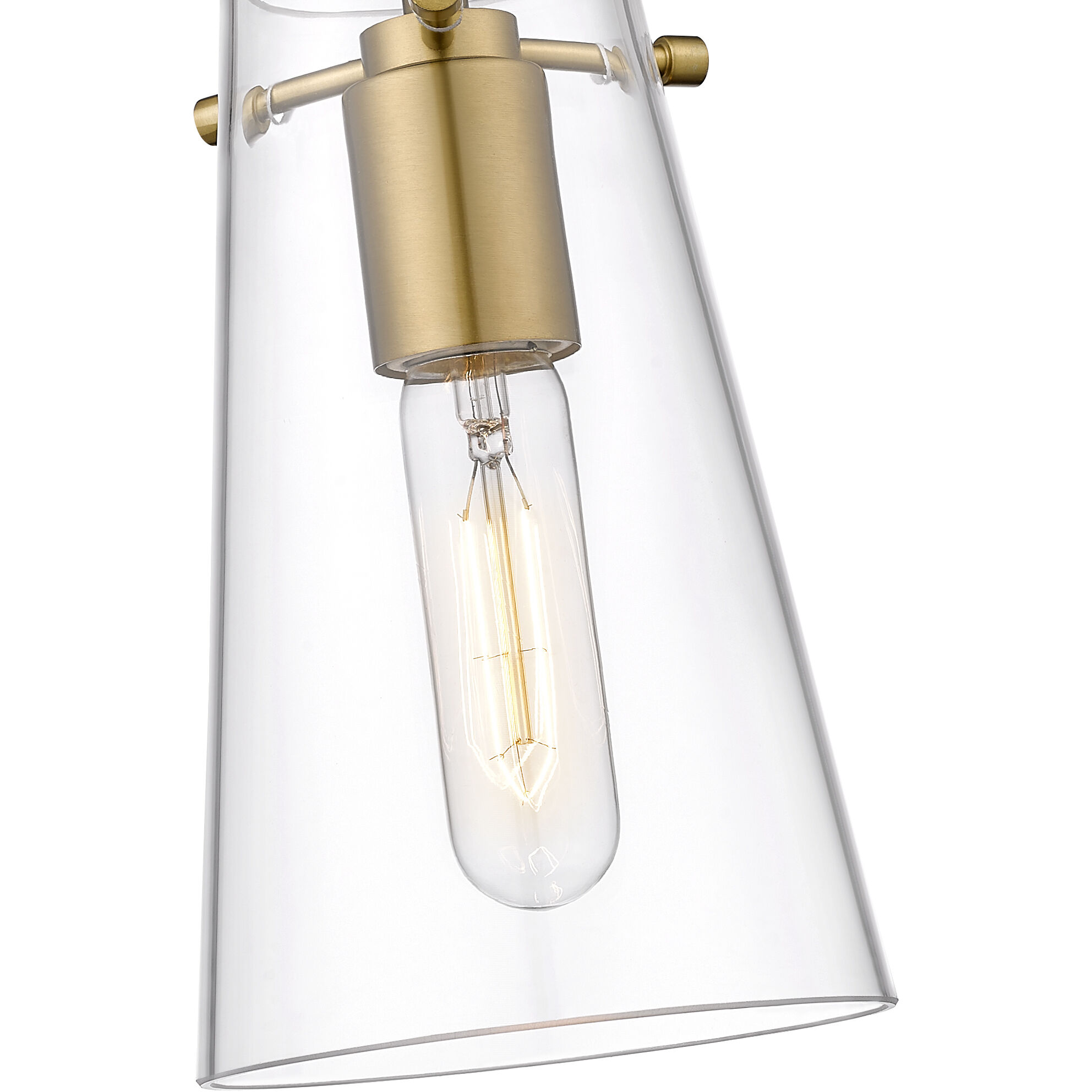 Kira 1 Light 5 inch Modern Gold Pendant Ceiling Light