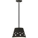 Katie 1 Light 12 inch Matte Black Pendant Ceiling Light