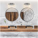 Lyna 2 Light 16 inch Chrome Vanity Wall Light