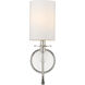 Ella 1 Light 5 inch Polished Nickel Wall Sconce Wall Light