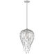 Gabriella 5 Light 15 inch Brushed Nickel Pendant Ceiling Light