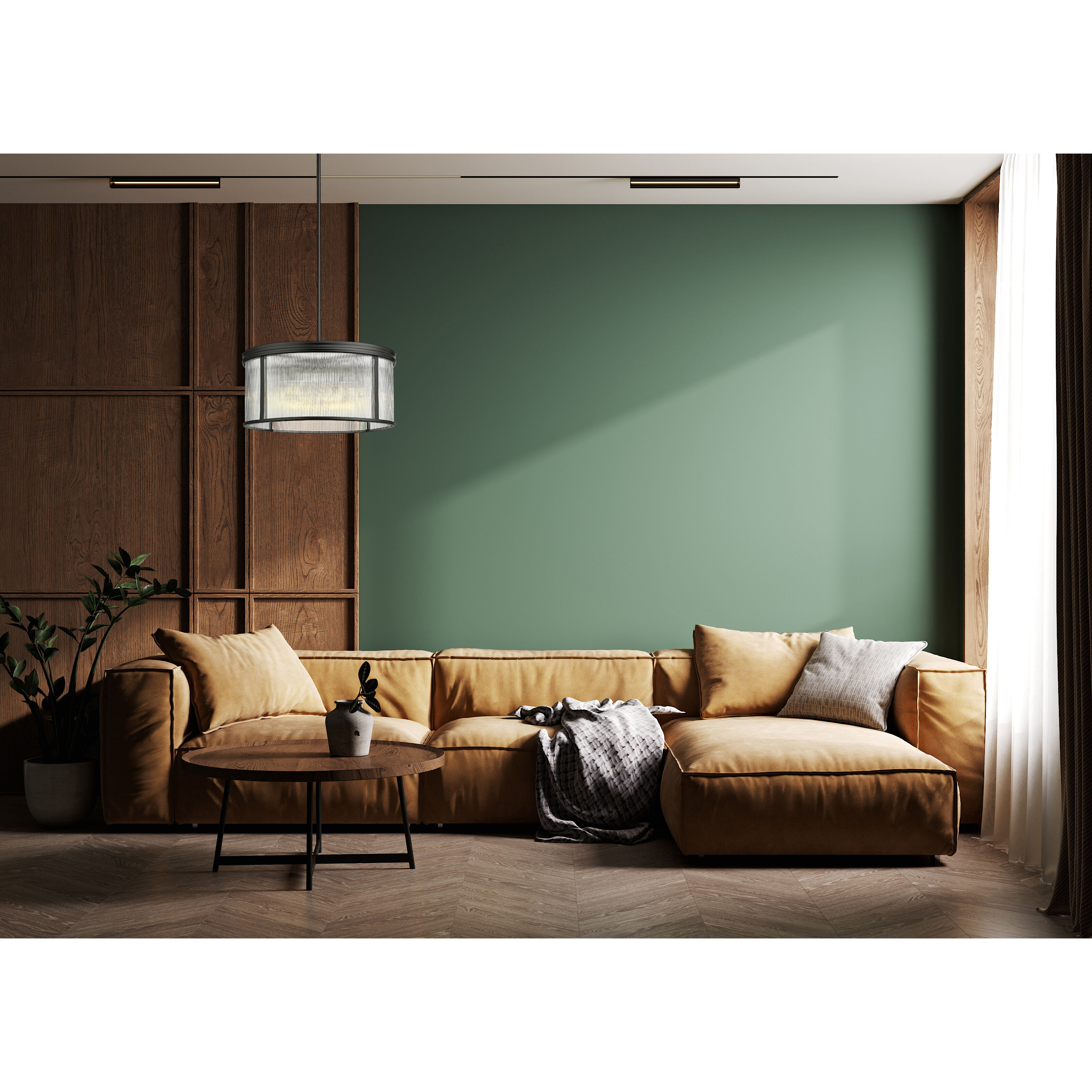 Carnaby 6 Light 24.25 inch Matte Black Chandelier Ceiling Light