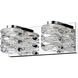 Dawson LED 12.6 inch Chrome Vanity Wall Light in 4.4
