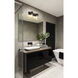 Lawson 2 Light 17 inch Matte Black Vanity Wall Light