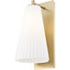 Farrell 1 Light 7.25 inch Modern Gold Wall Sconce Wall Light