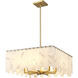 Viviana 8 Light 26 inch Rubbed Brass Chandelier Ceiling Light