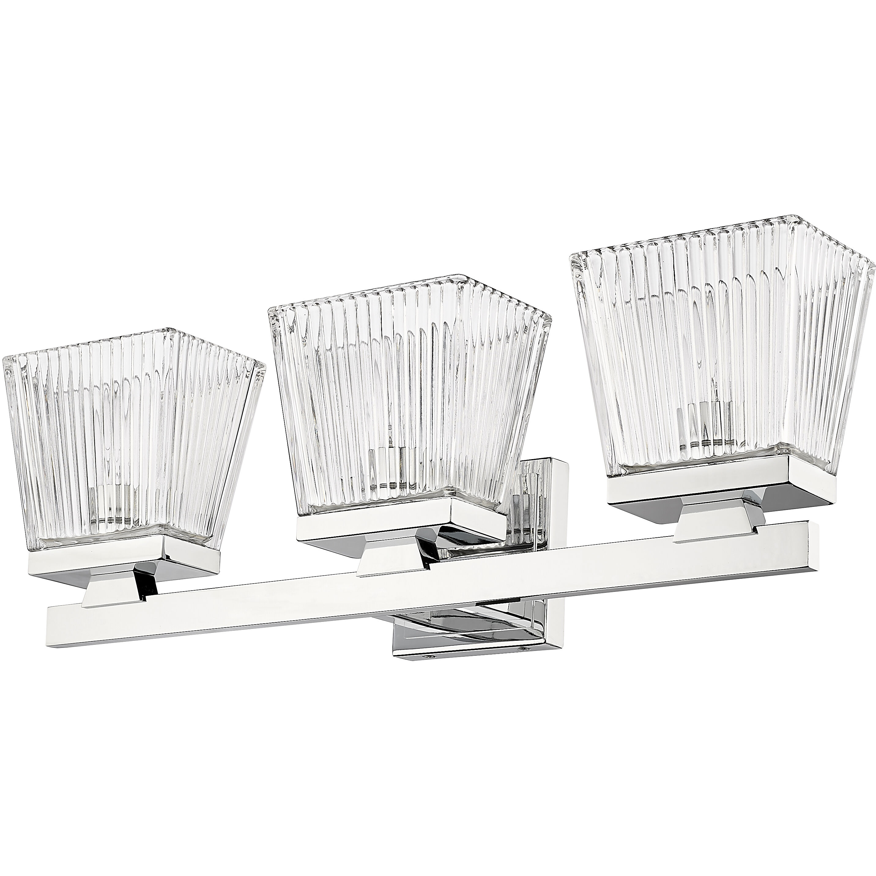 Astor 3 Light 23 inch Chrome Vanity Wall Light