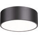 Harley 3 Light 16 inch Bronze Flush Mount Ceiling Light