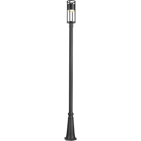 Luca LED 115.75 inch Black Outdoor Post Mounted Fixture