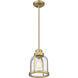 Burren 1 Light 8.75 inch Heritage Brass Pendant Ceiling Light
