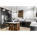 Artemis 6 Light 18 inch Matte Black Chandelier Ceiling Light