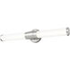 Warwick LED 25.25 inch Brushed Nickel Bathroom Vanity Wall Light