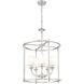 Katerina 5 Light 20 inch Brushed Nickel Chandelier Ceiling Light