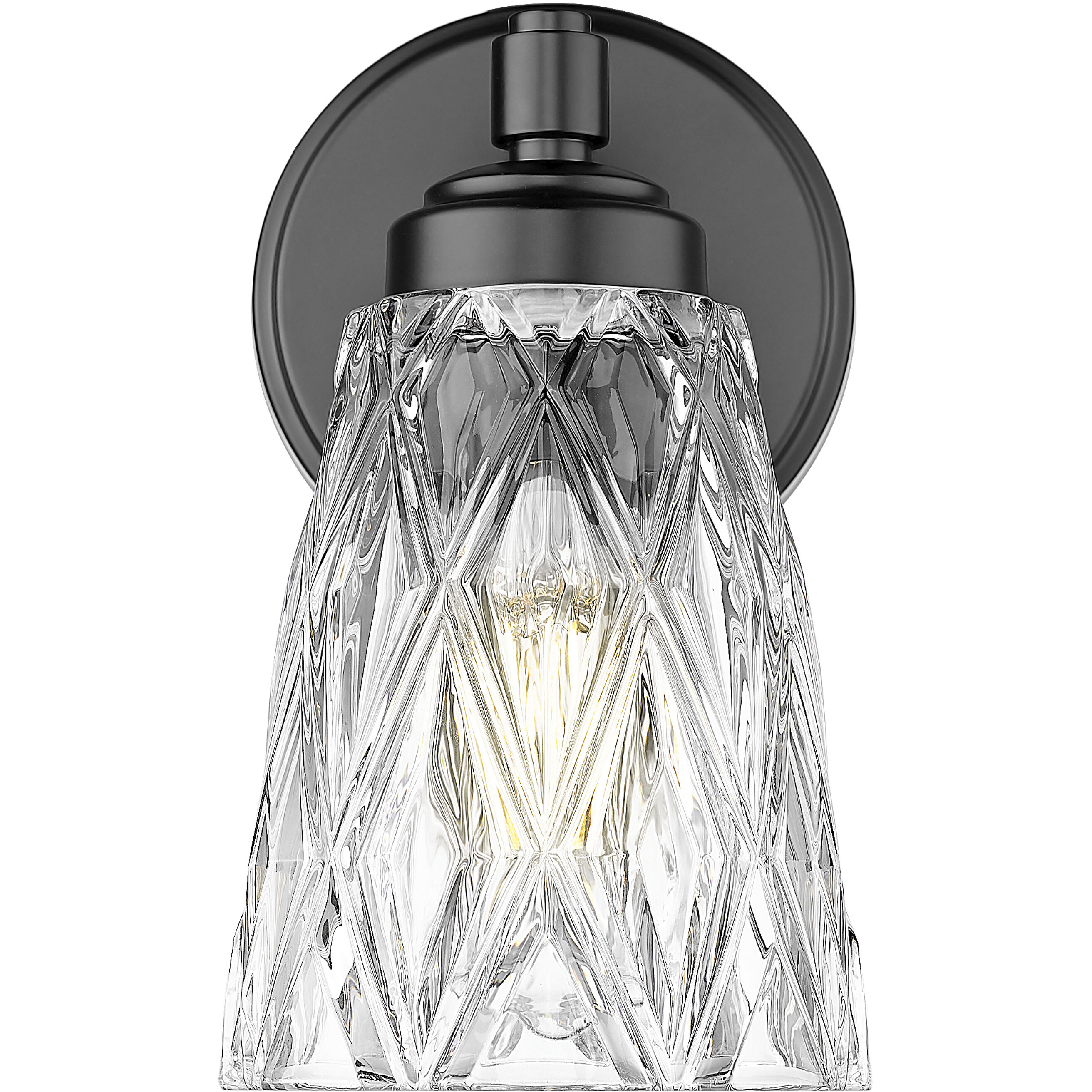 Andree Wall Sconce Wall Light in Matte Black