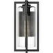 Aura Outdoor Wall Light in Black, G9