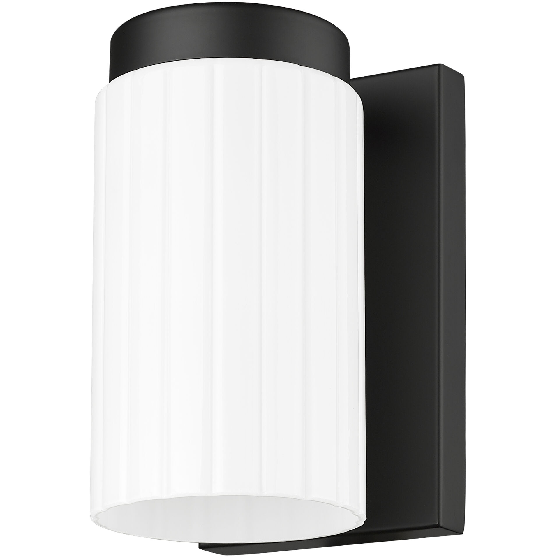 Burk 1 Light 4.25 inch Matte Black Wall Sconce Wall Light