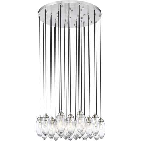 Arden 27 Light 36 inch Brushed Nickel Chandelier Ceiling Light