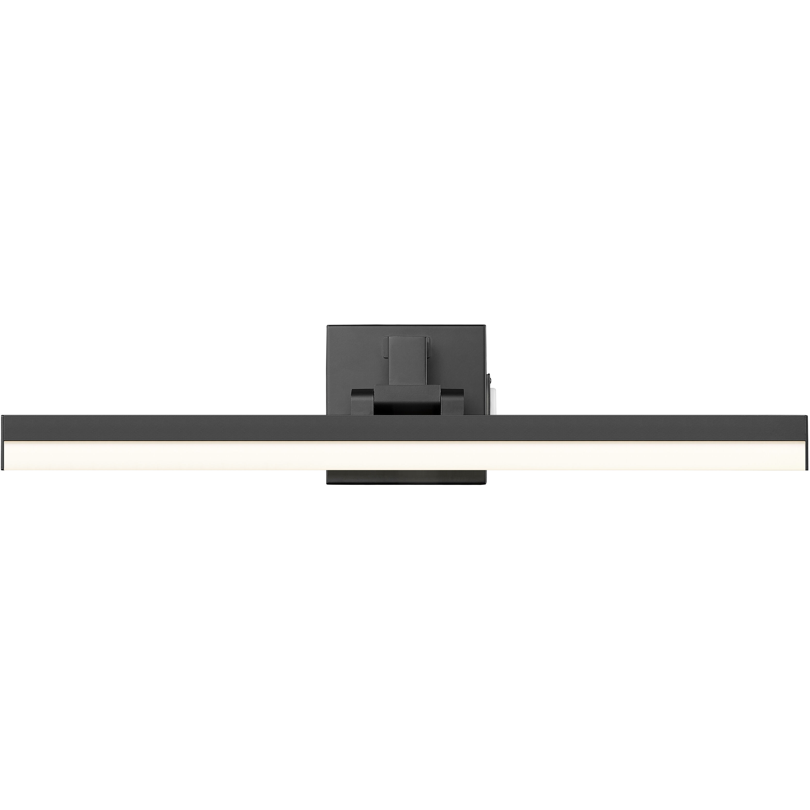 Liam LED 25 inch Matte Black Vanity Wall Light