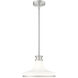 Reznor Pendant Ceiling Light in Brushed Nickel