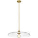 Paloma 1 Light 24 inch Olde Brass Pendant Ceiling Light in Oil Rubbed Bronze