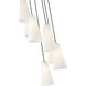 Farrell 7 Light 18 inch Modern Gold Chandelier Ceiling Light