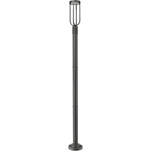 Leland LED 91.75 inch Sand Black Outdoor Post Mounted Fixture