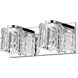 Tempest LED 13 inch Chrome Bath Vanity Wall Light in 2, 4.1