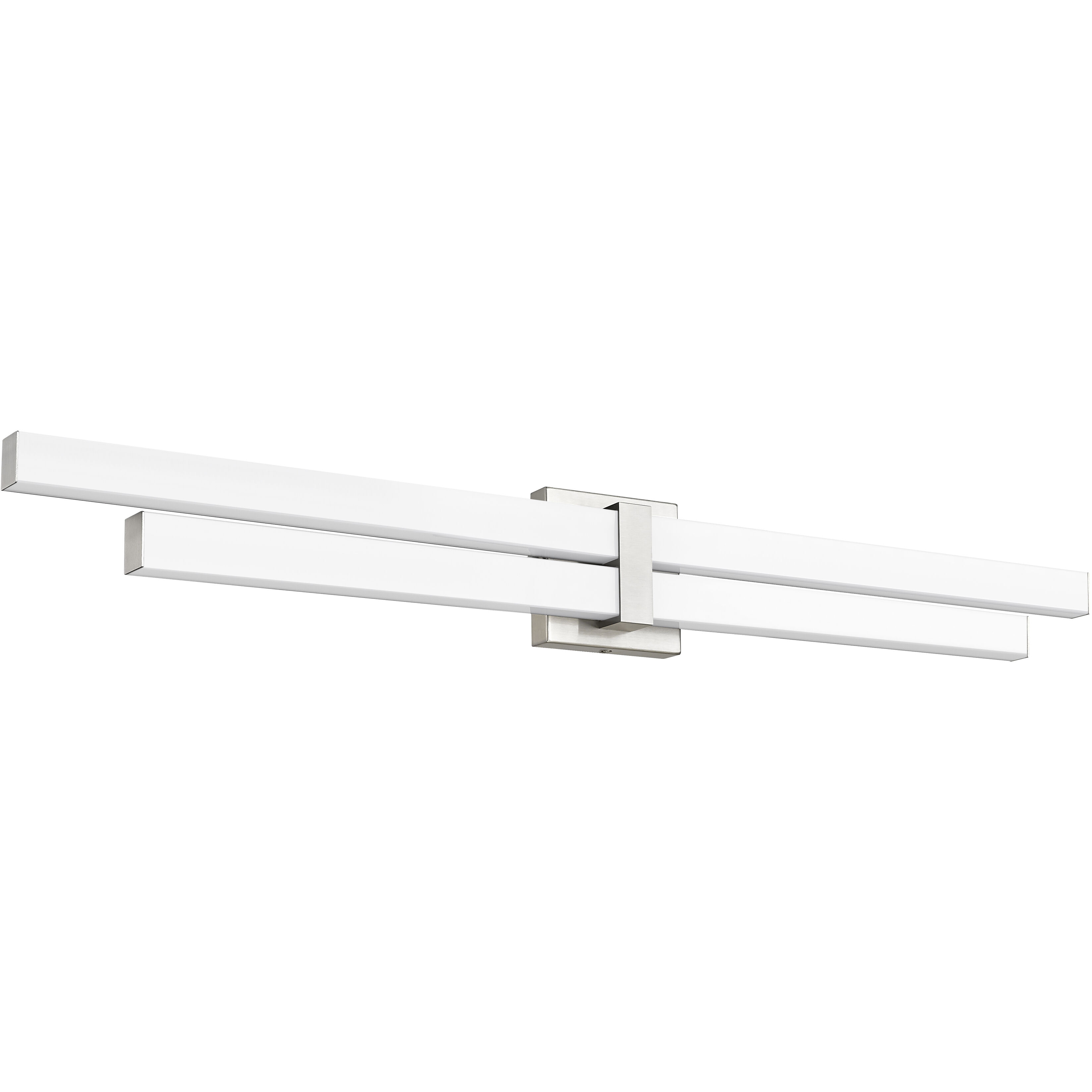 Zane LED 40 inch Brushed Nickel Vanity Wall Light
