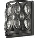 Dealey 2 Light 8.25 inch Matte Black Wall Sconce Wall Light
