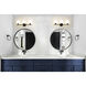 Neoma 3 Light 21.75 inch Matte Black Vanity Wall Light