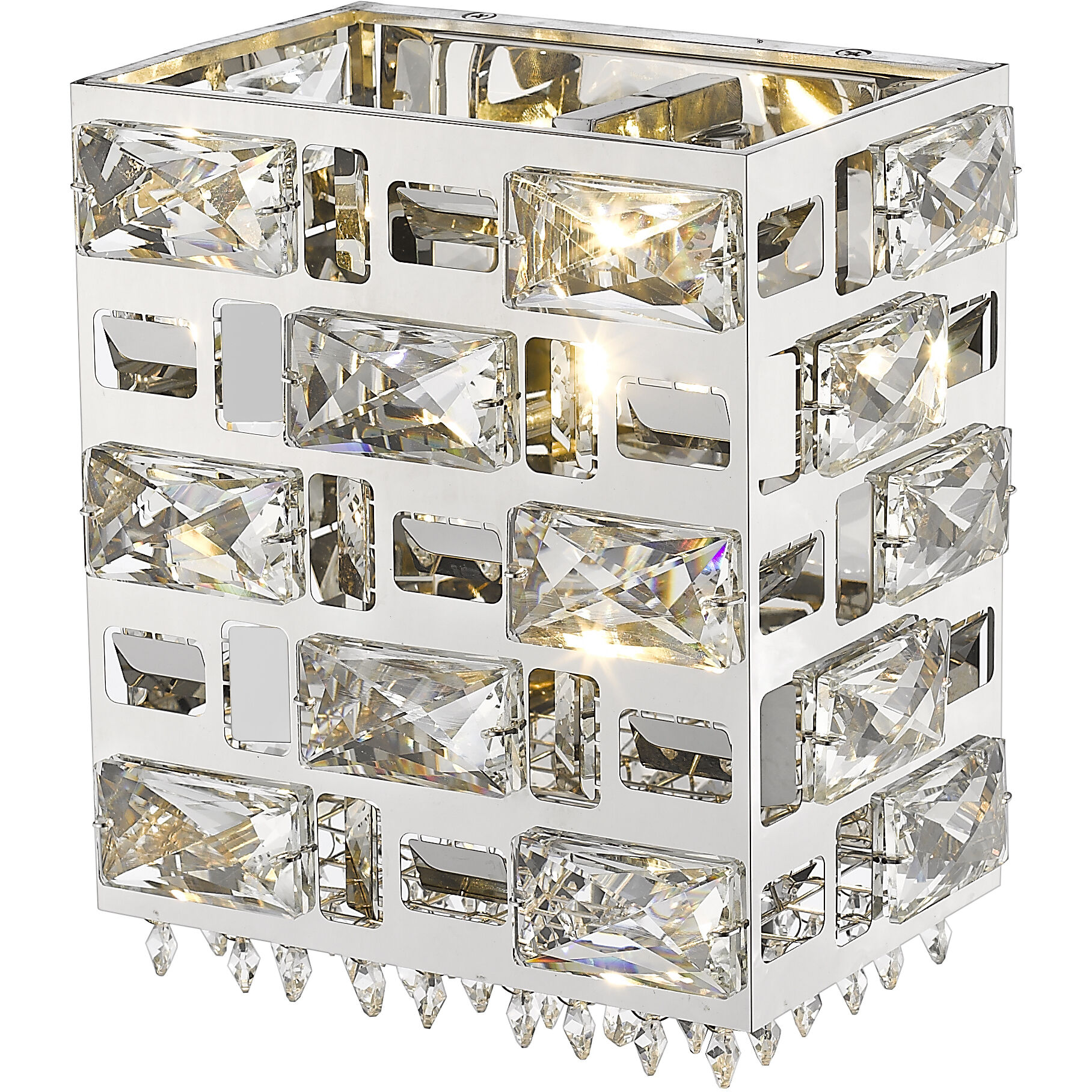 Aludra LED 8 inch Chrome Wall Sconce Wall Light