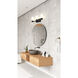 Danica 3 Light 20.5 inch Matte Black Bath Vanity Light Wall Light