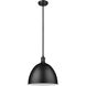 Sawyer 1 Light 12.5 inch Matte Black Pendant Ceiling Light