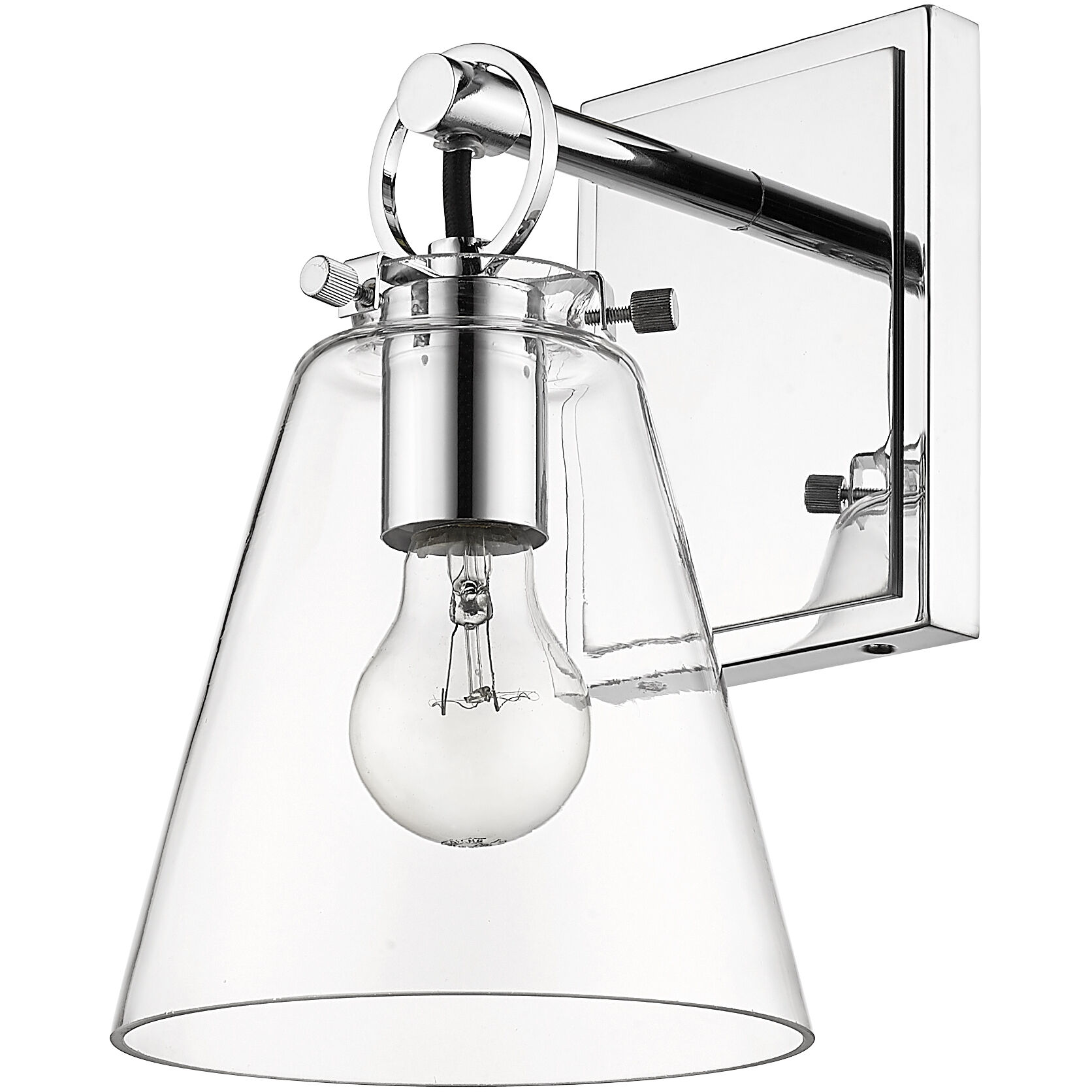 Harper 1 Light 6.5 inch Chrome Wall Sconce Wall Light