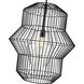 Orsay 1 Light 24 inch Matte Black Pendant Ceiling Light