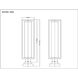 Dunbroch 1 Light 28.75 inch Black Outdoor Pier Mounted Fixture